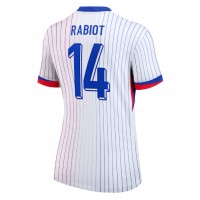 Echipament fotbal Franţa Adrien Rabiot #14 Tricou Deplasare European 2024 pentru femei maneca scurta